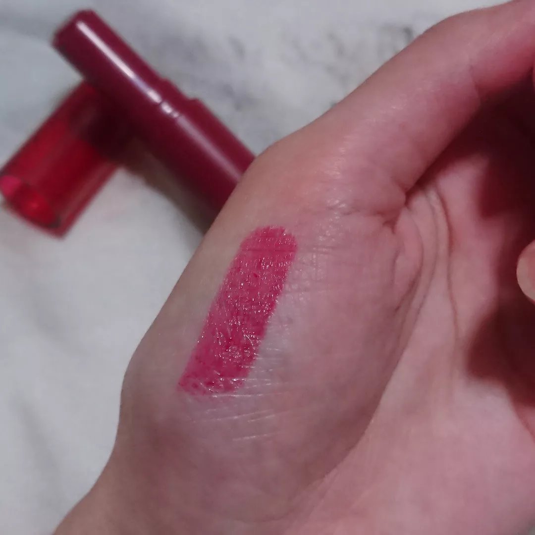 シュシュラン リップスティック 01 Capucine rose カプシーヌローズ/chouchouran/口紅を使ったクチコミ（2枚目）