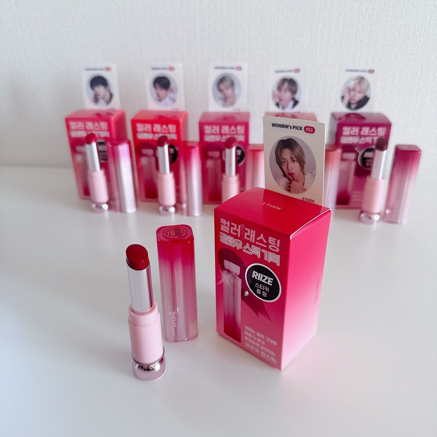 カラーラスティンググロウスティック/ETUDE/口紅を使ったクチコミ（3枚目）