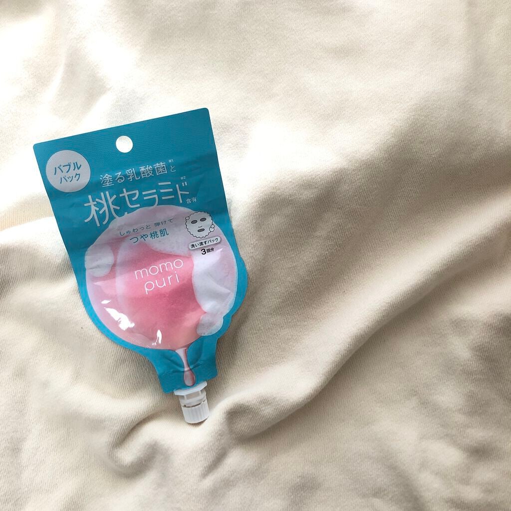 ももぷり フレッシュバブルパック/ももぷり/洗い流すパック・マスクを使ったクチコミ(2枚目)