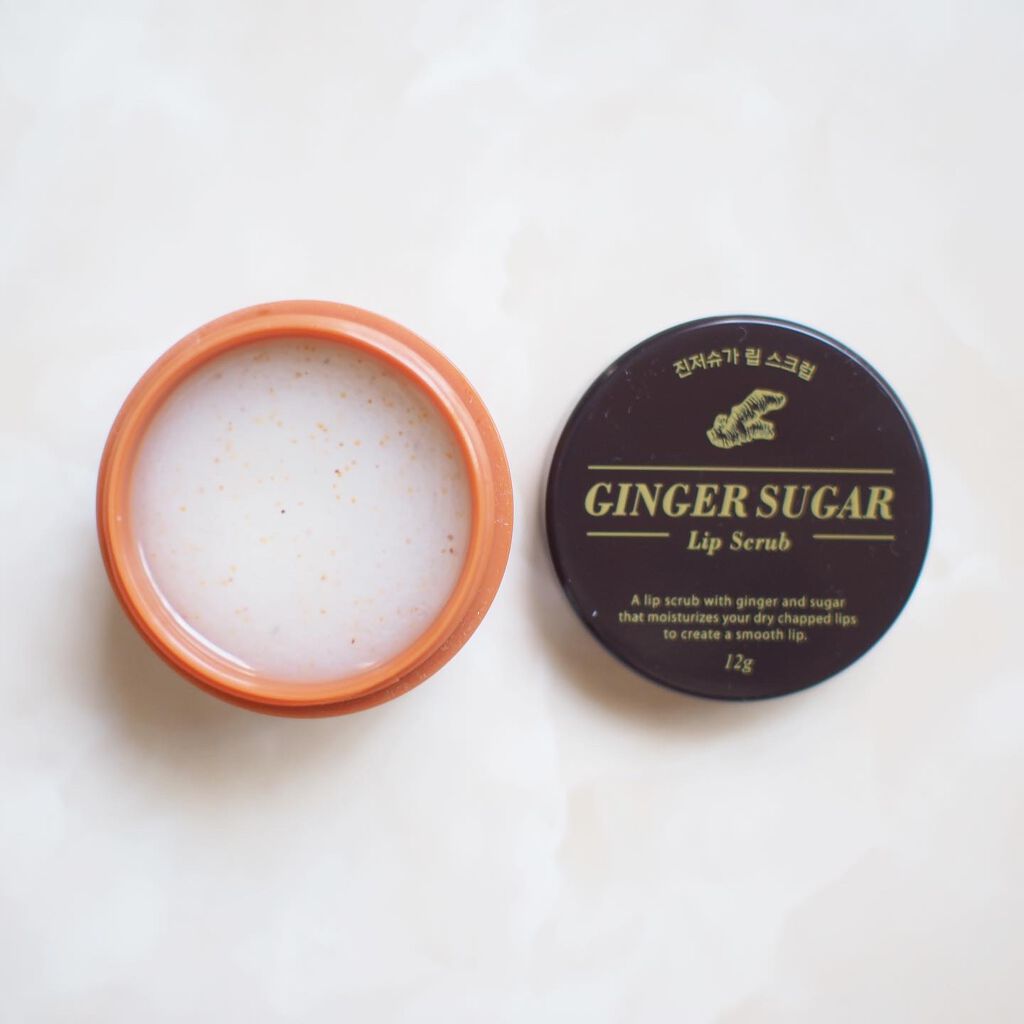 ジンジャーシュガーリップスクラブ/ARITAUM/リップスクラブを使ったクチコミ（1枚目）