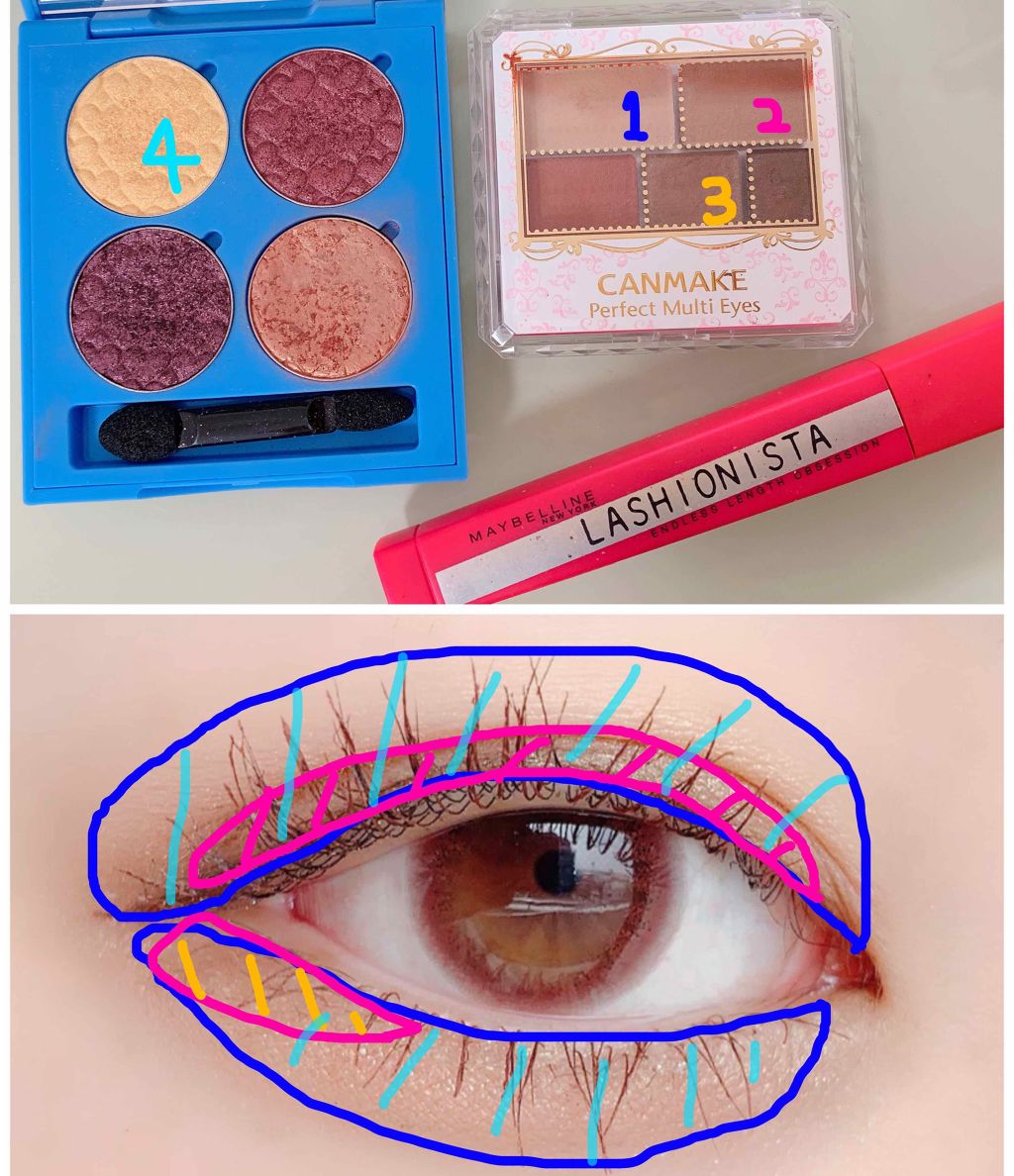 ルックアット マイアイズ/ETUDE/単色アイシャドウを使ったクチコミ(2枚目)