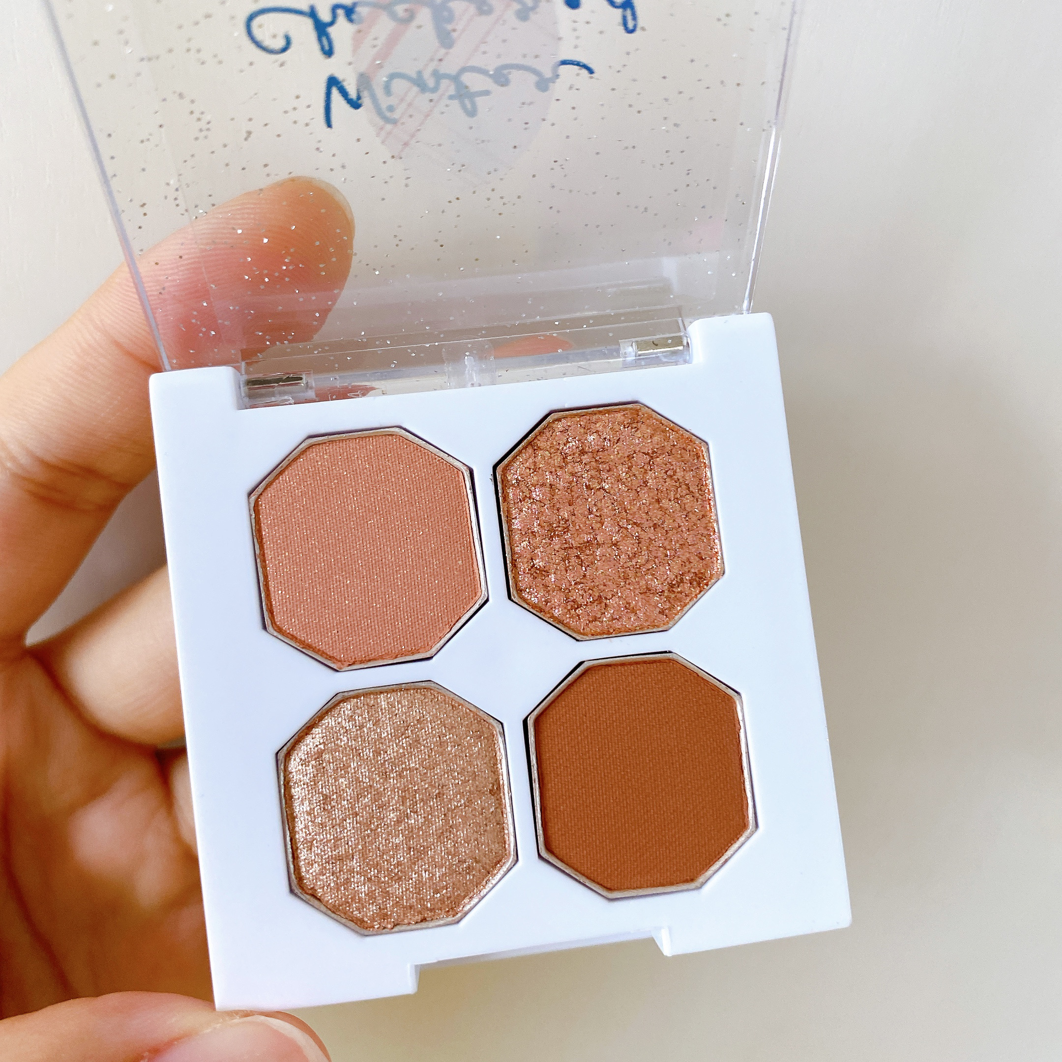  プレイカラーアイズミニ ウィンターチェック /ETUDE/アイシャドウパレットを使ったクチコミ（3枚目）