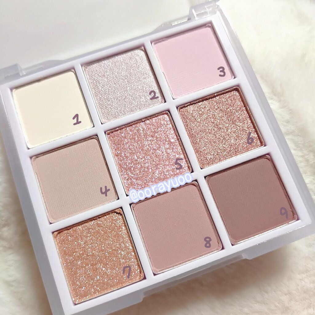 プレイカラーアイズ ≪ミルキーコレクション≫/ETUDE/アイシャドウパレットを使ったクチコミ(4枚目)