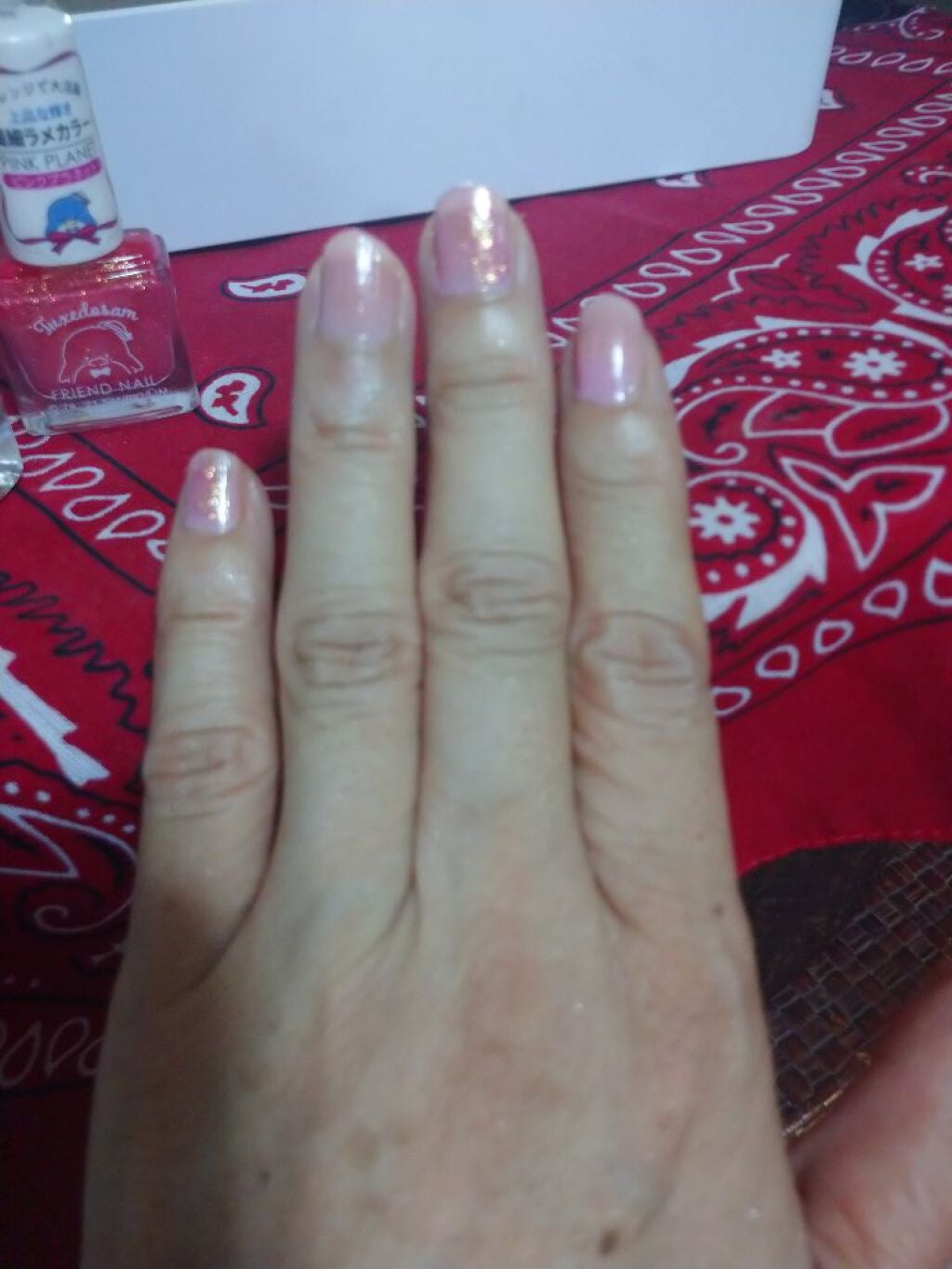 gene TOKYO ネイル/DAISO/マニキュアを使ったクチコミ(2枚目)