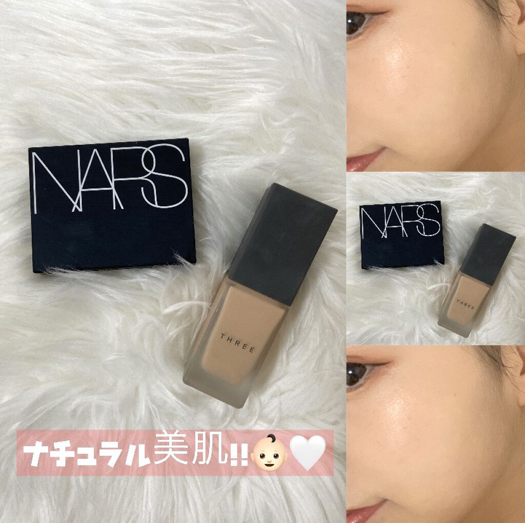 フローレスエシリアル フルイド ファンデーション 202/THREE/リキッドファンデーションを使ったクチコミ（1枚目）