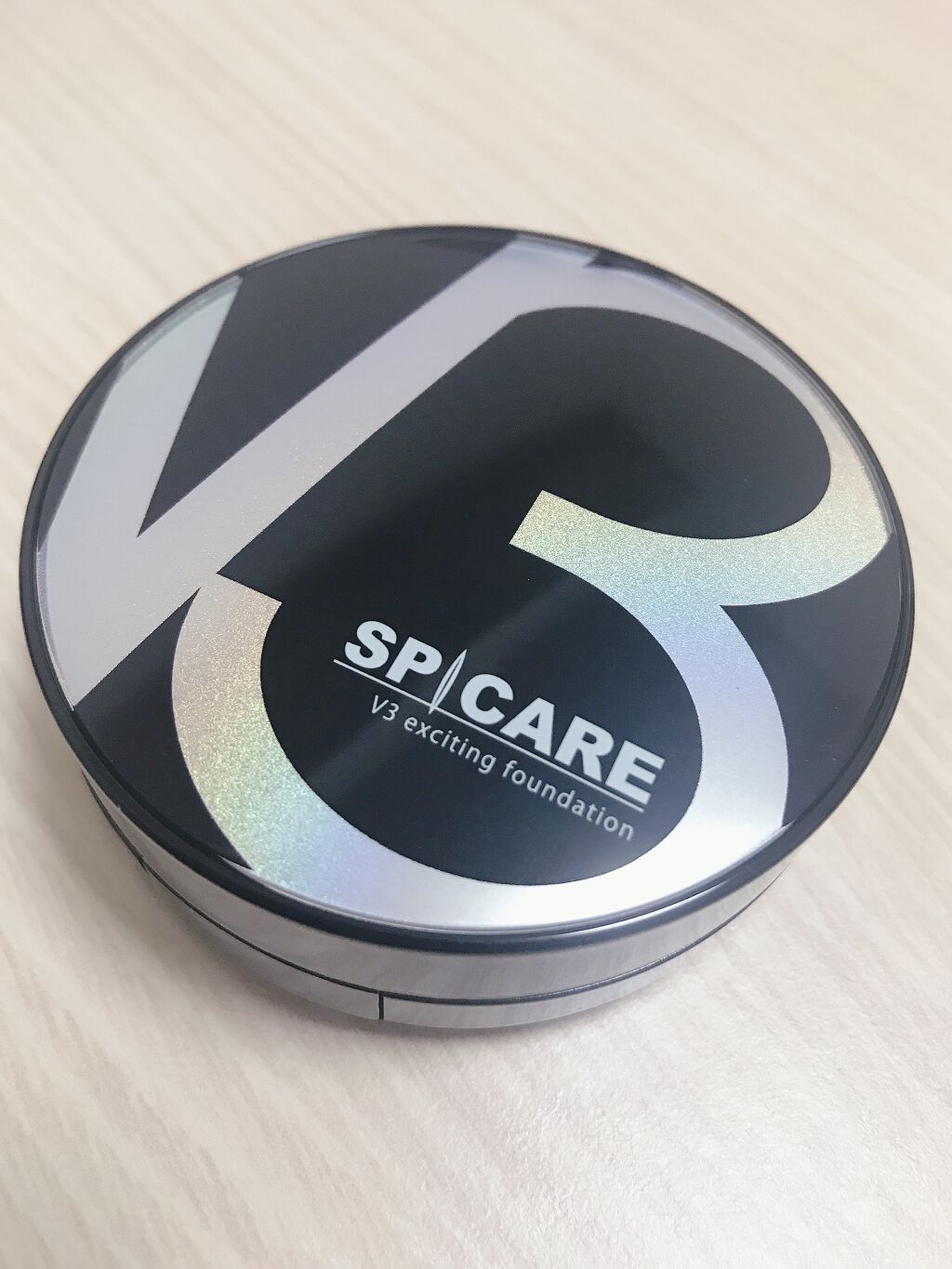 V3 エキサイティングファンデーション/SPICARE/クッションファンデーションを使ったクチコミ(1枚目)