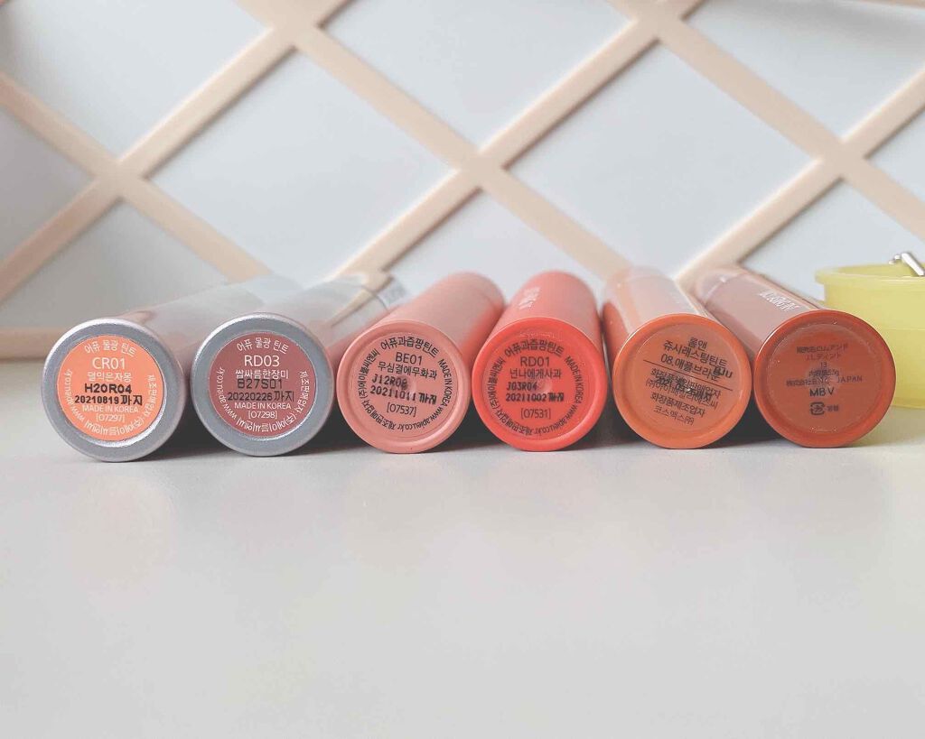 アピュー ウォーターライト ティント/A’pieu/リップティントを使ったクチコミ(2枚目)