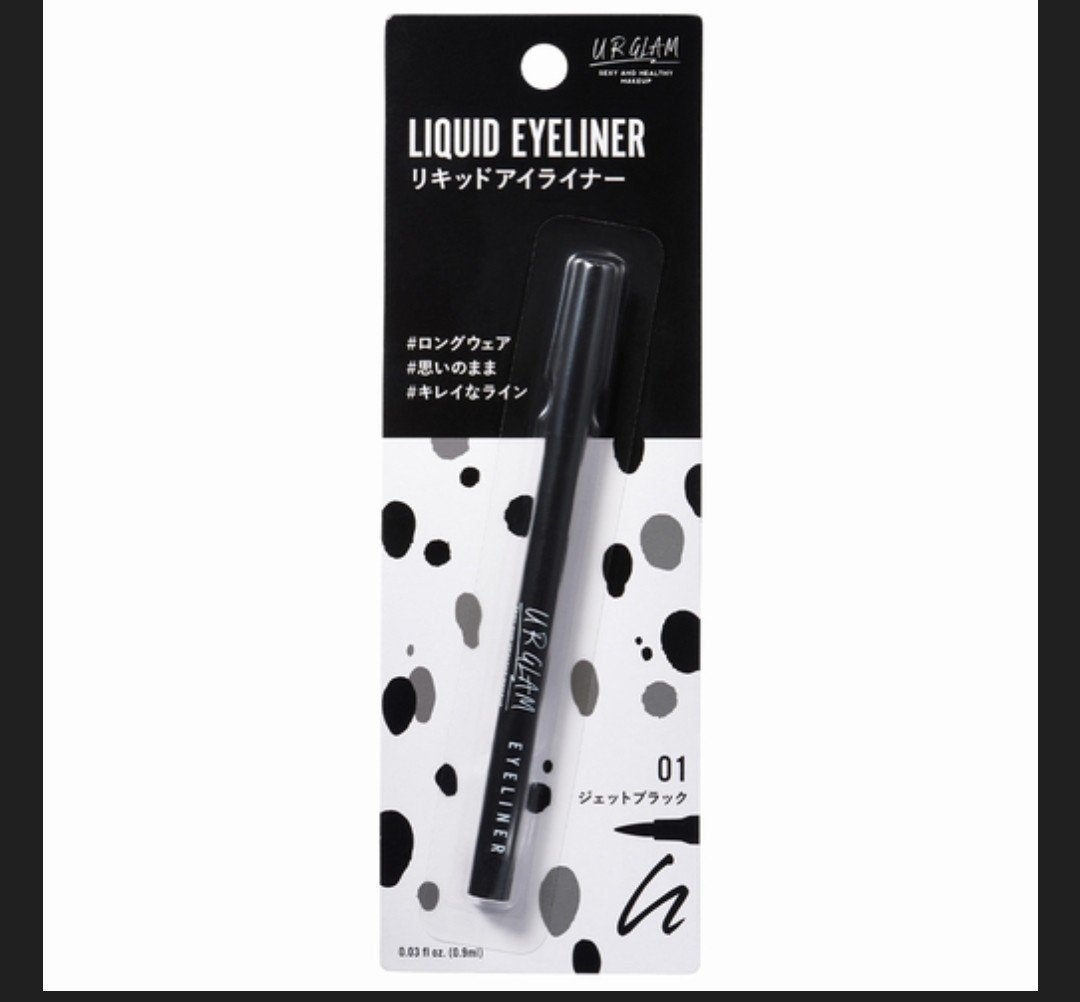 UR GLAM LIQUID EYELINER/U R GLAM/リキッドアイライナーを使ったクチコミ(2枚目)