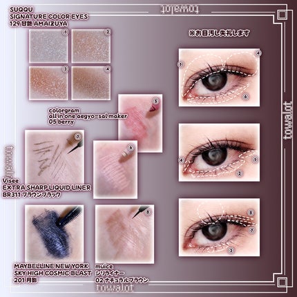 シグニチャー カラー アイズ/SUQQU/アイシャドウパレットを使ったクチコミ(2枚目)