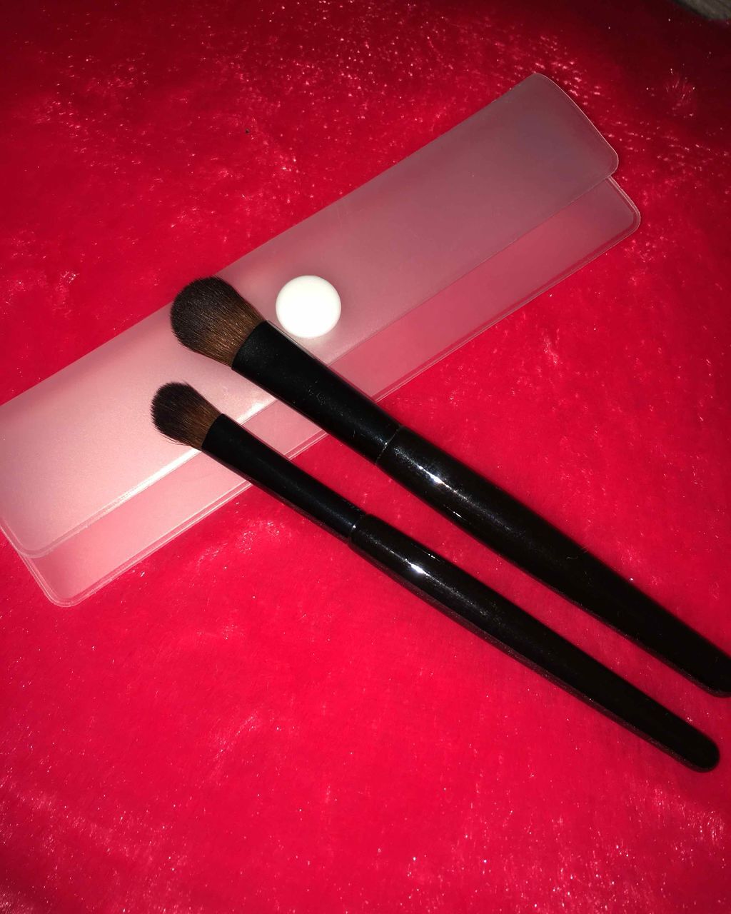 ファイバーアイシャドウブラシセット/ロージーローザ/メイクブラシを使ったクチコミ(1枚目)