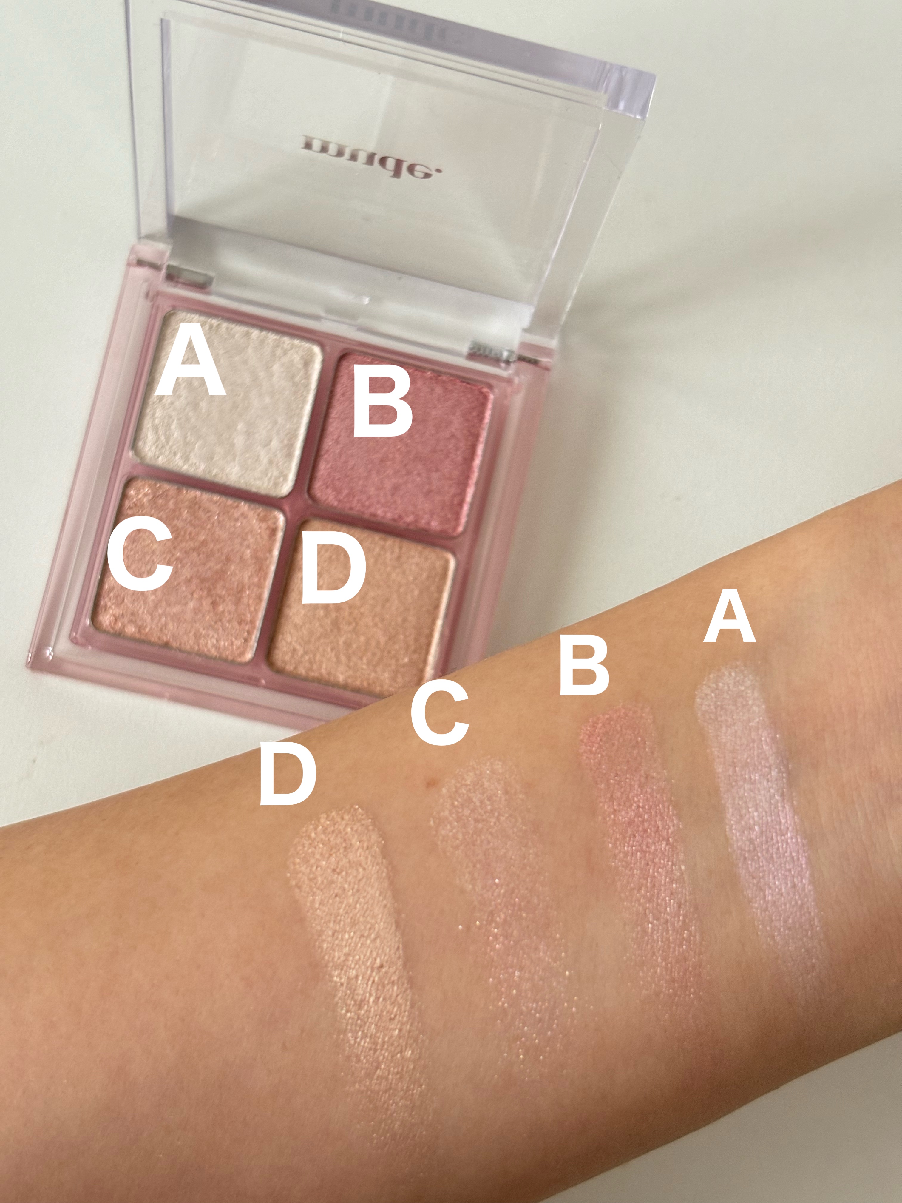 フルブルームブロウパレット/mude./アイシャドウパレットを使ったクチコミ（2枚目）