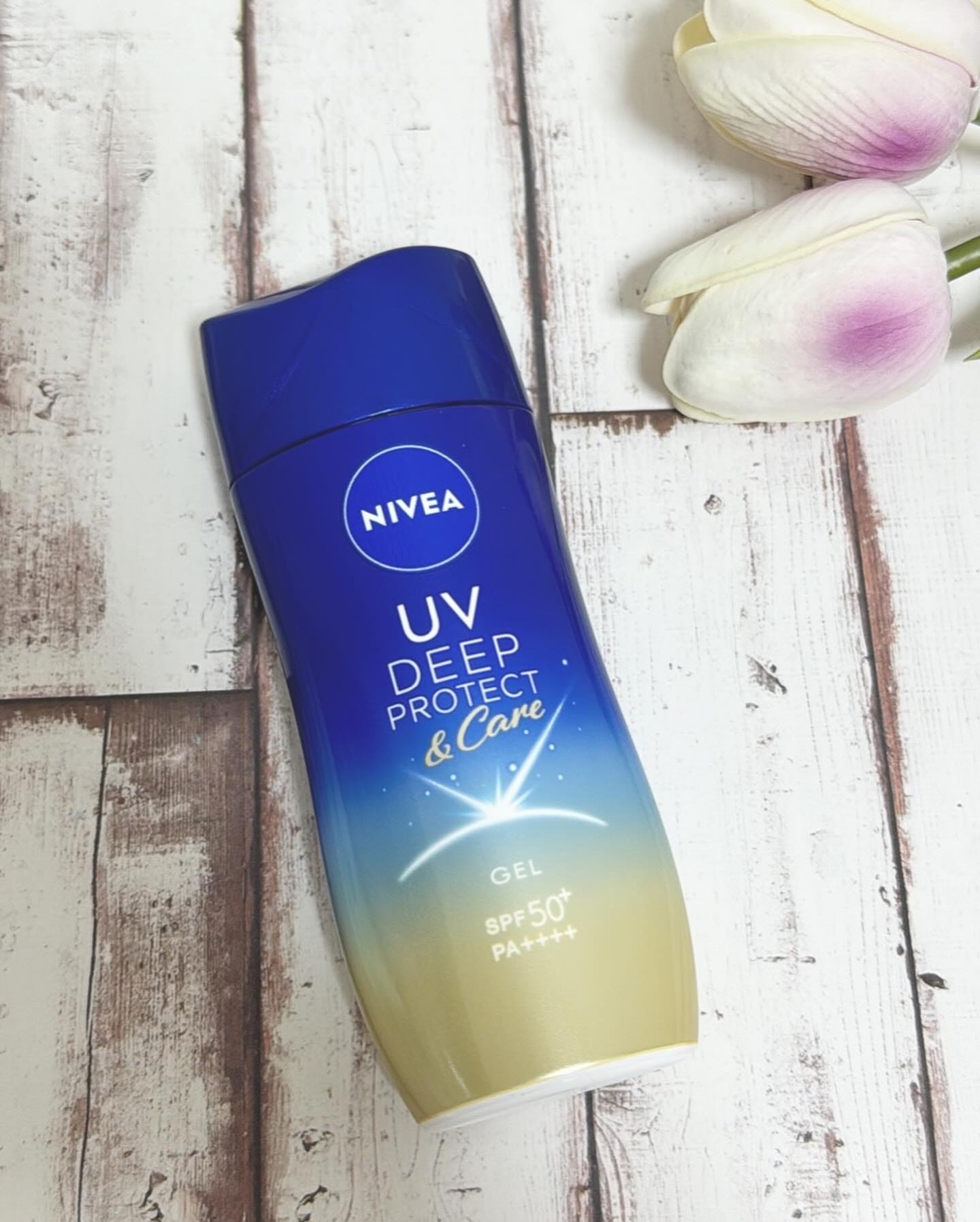 ニベアUV ディープ プロテクト＆ケア ジェル/ニベア/日焼け止めジェルを使ったクチコミ（1枚目）