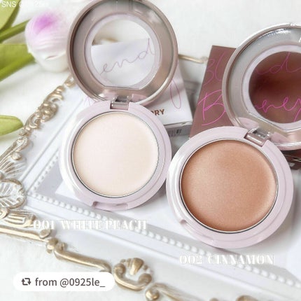 フェイスニュアンス/BLEND BERRY/クリームハイライトを使ったクチコミ(2枚目)