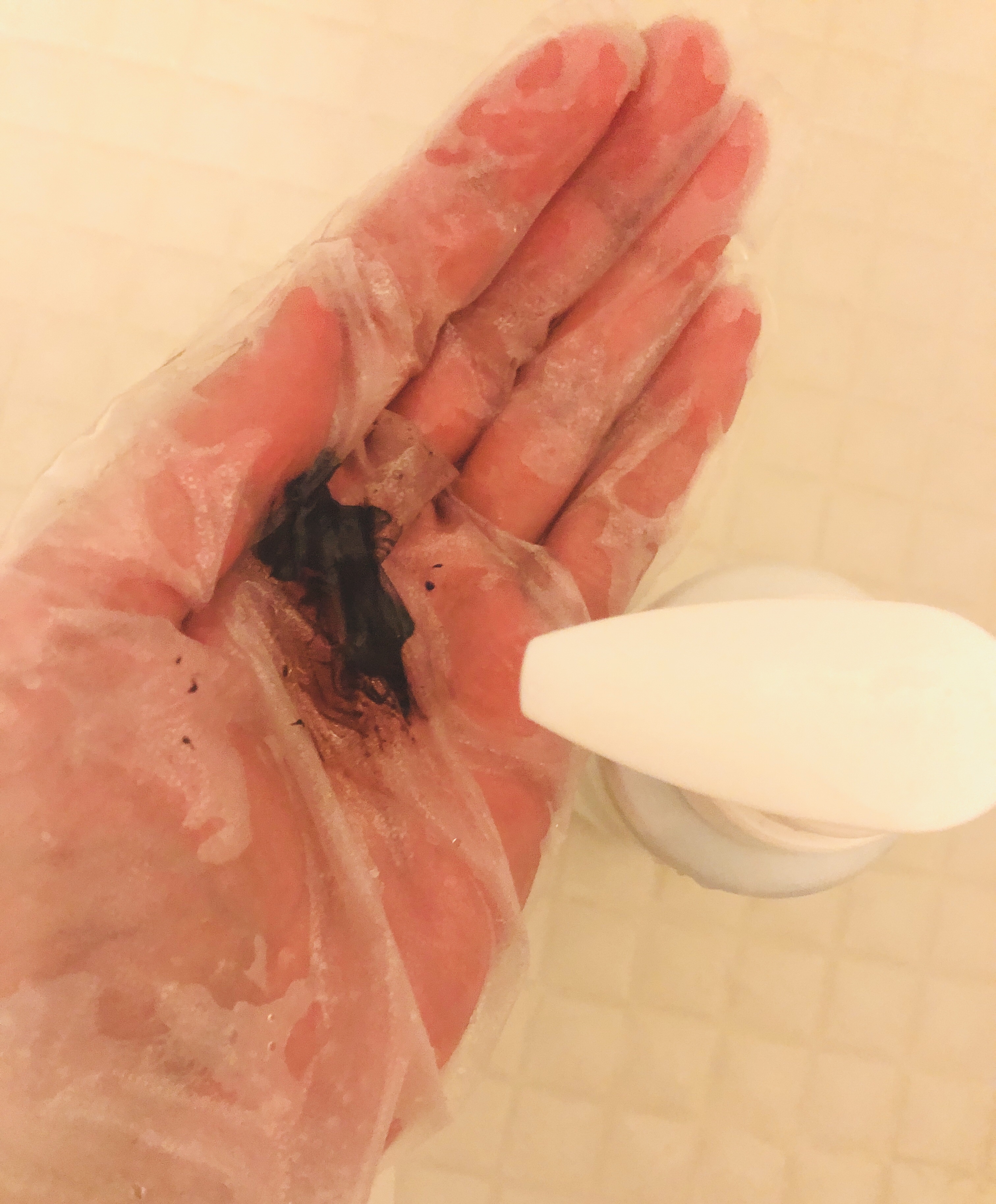 白髪を染めるカラーシャンプー／カラーコンディショナー/iiRo/市販シャンプーを使ったクチコミ（3枚目）