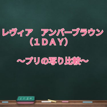 ReVIA 1day/ReVIA/ワンデー（１DAY）カラコンを使ったクチコミ（1枚目）