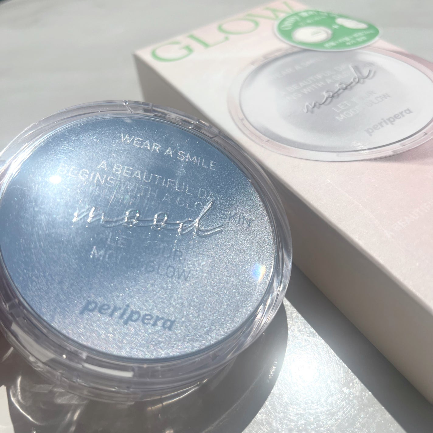 ムードヴィーガングロークッション/PERIPERA/クッションファンデーションを使ったクチコミ(1枚目)