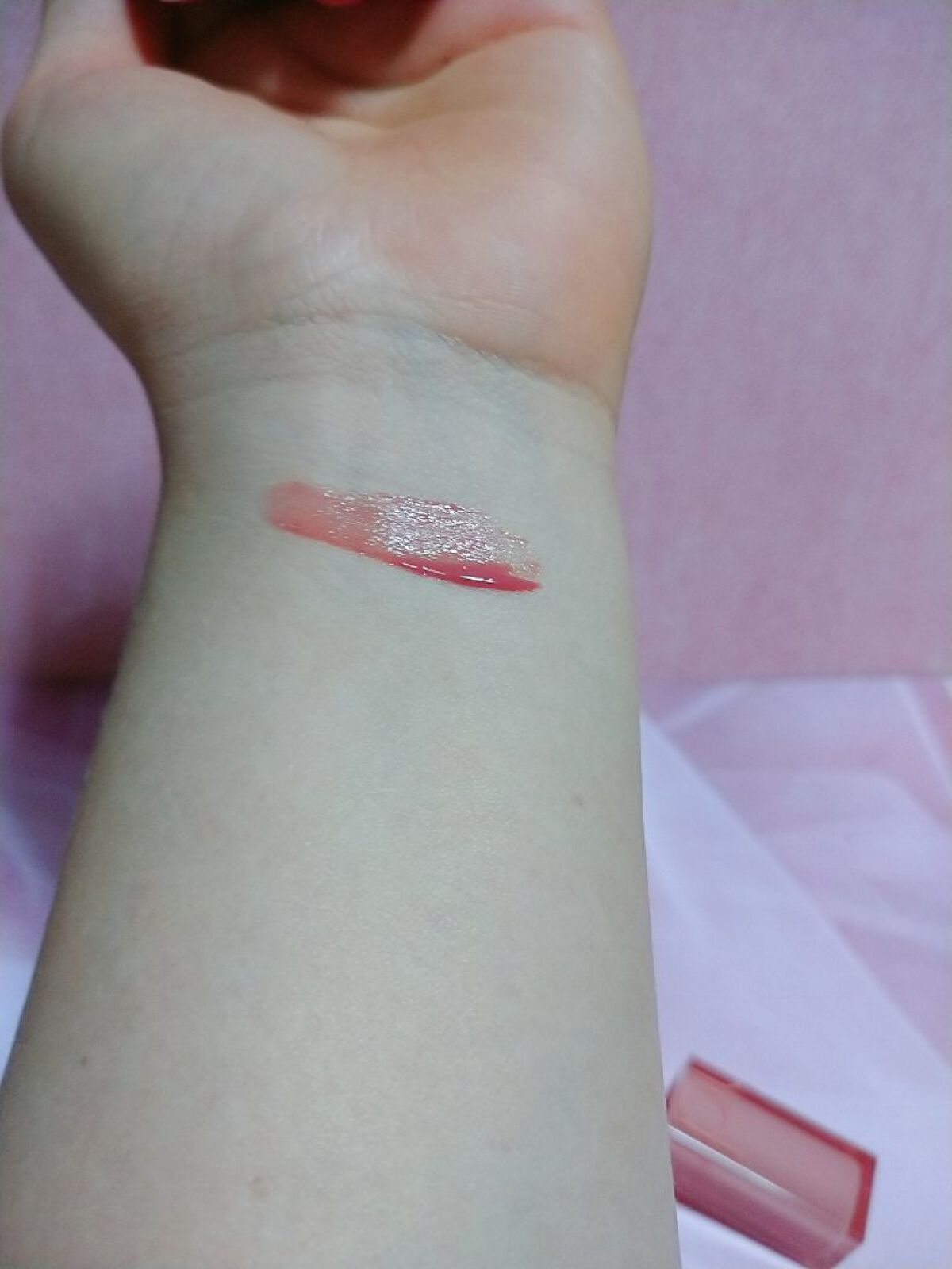 デュイフルウォーターティント/rom&nd/リップティントを使ったクチコミ（2枚目）