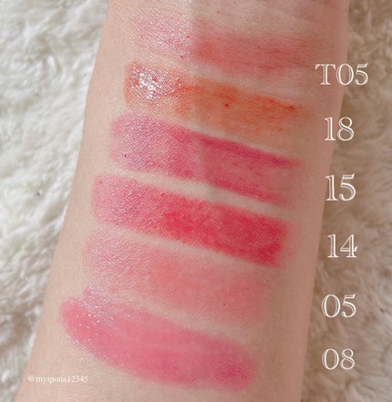 ステイオンバームルージュ 08 ジューシーピオニー/キャンメイク/口紅を使ったクチコミ(2枚目)