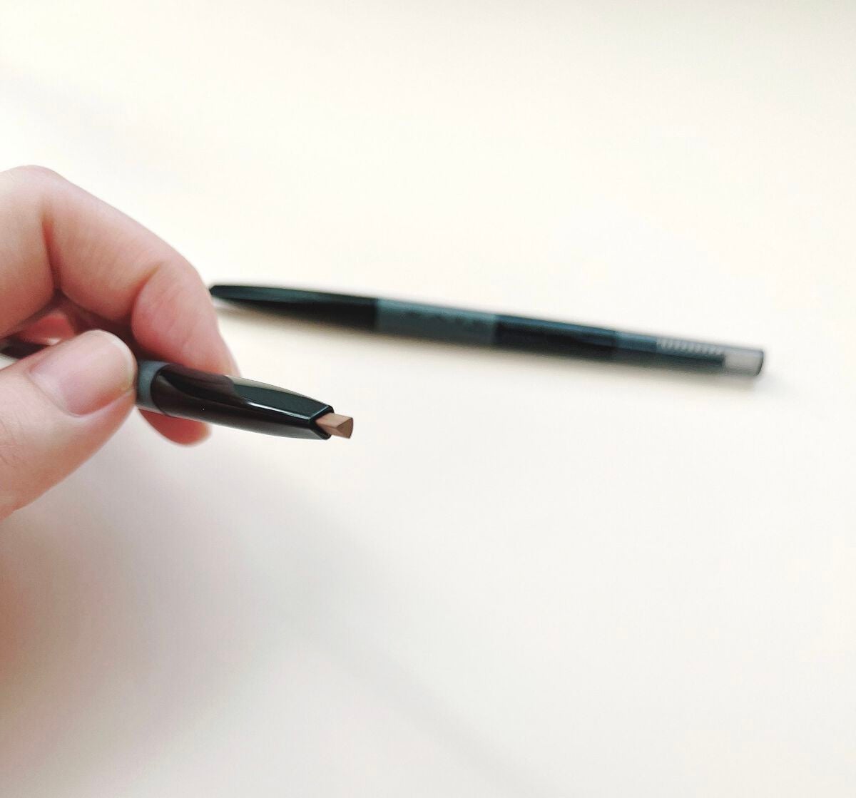 2カラーグラデーションブロウペンシル/KATE/アイブロウペンシルを使ったクチコミ(2枚目)