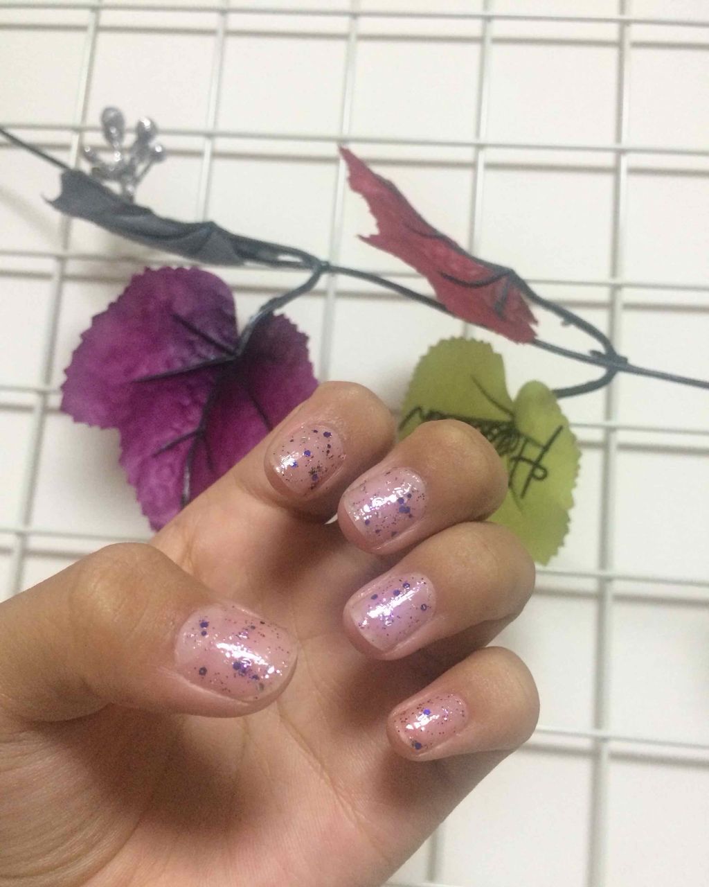 ジェルネイルのようなトップコート/DAISO/マニキュアを使ったクチコミ（2枚目）