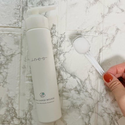 アクア チャージ ムース/ines/頭皮ローションを使ったクチコミ(1枚目)