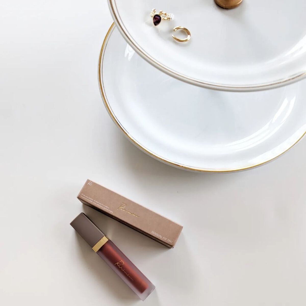 センシュアルフィックスティント/Ririmew/リップティントを使ったクチコミ(2枚目)