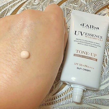ウォータフルトーンアップサンクリーム/ダルバ/日焼け止めクリームを使ったクチコミ(5枚目)