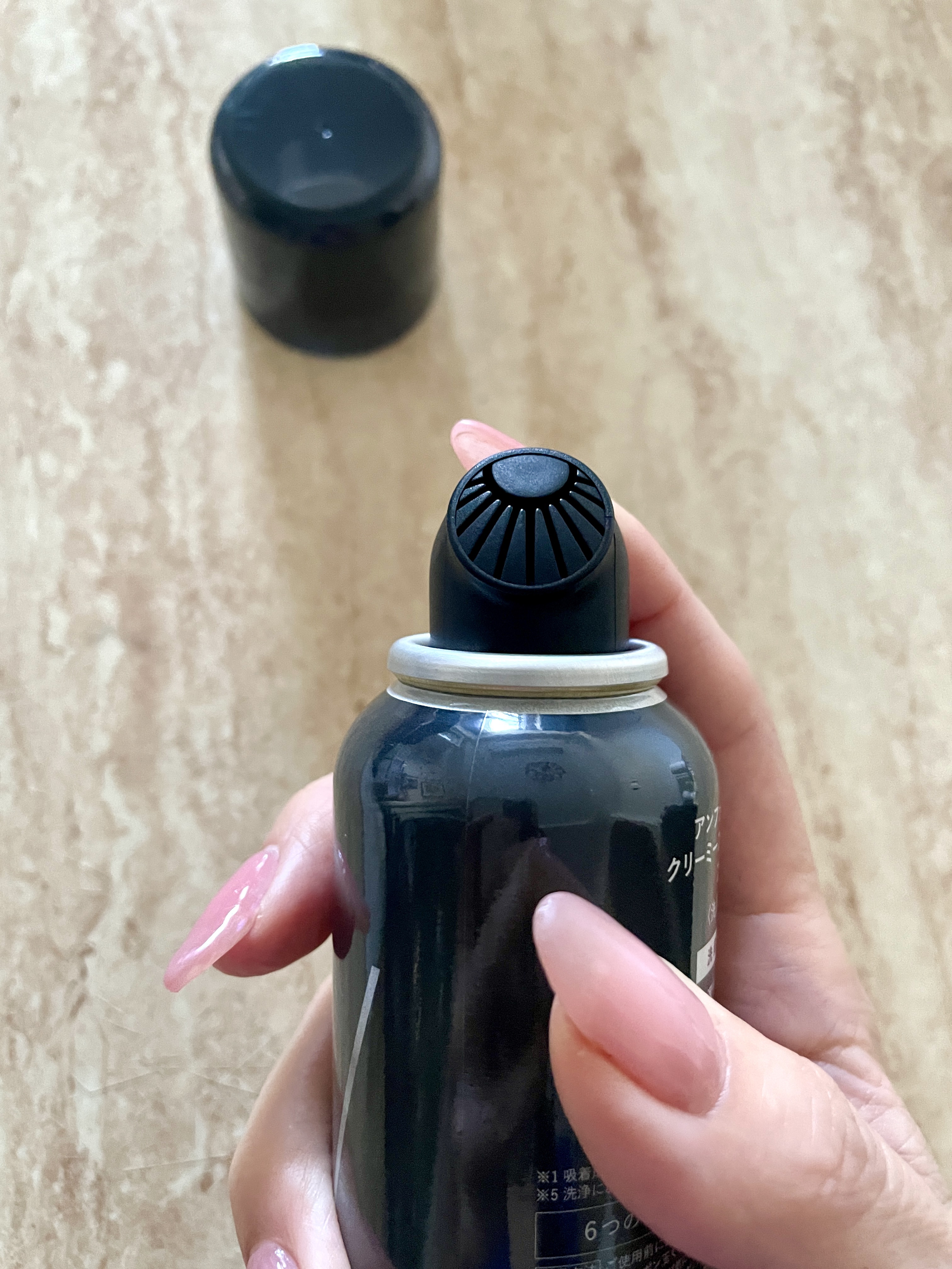 ディズム クリーミーフォームウォッシュ ブラック/DISM/泡洗顔を使ったクチコミ（2枚目）