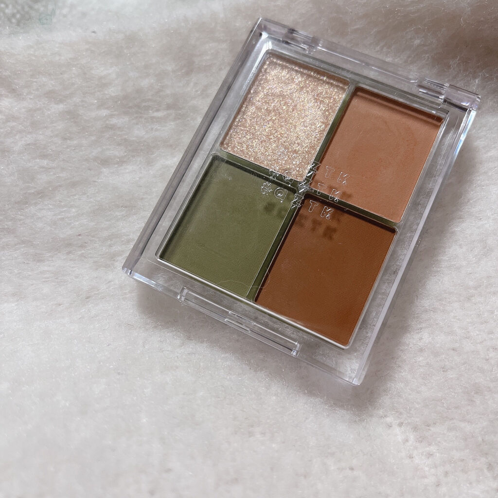 4色アイシャドウパレット/aZTK/アイシャドウパレットを使ったクチコミ（1枚目）