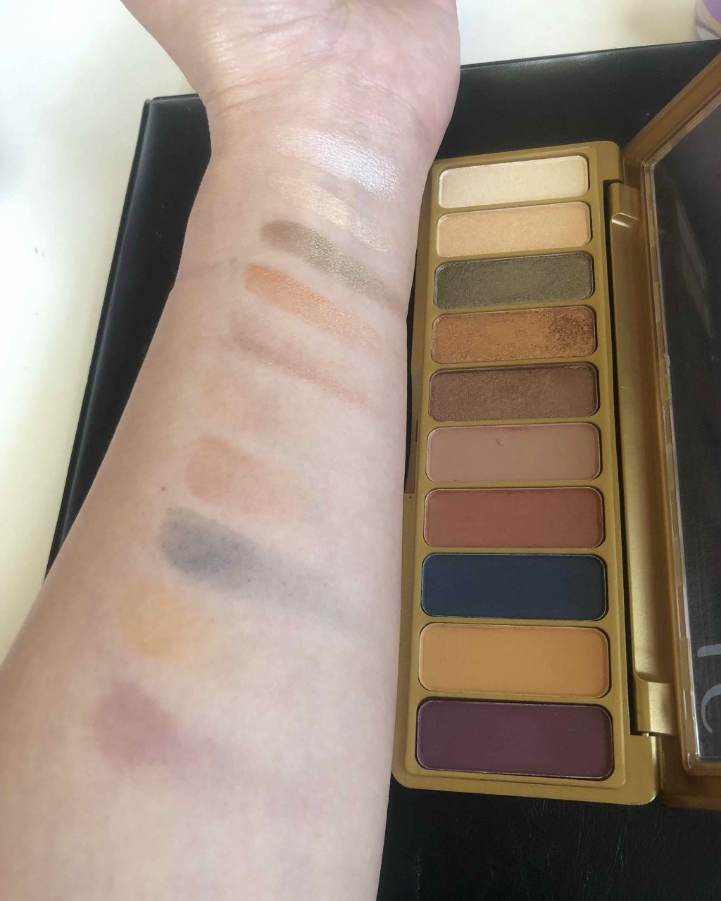 モダン メタルズ アイシャドウ パレット/e.l.f. Cosmetics/アイシャドウパレットを使ったクチコミ（2枚目）