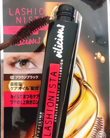 ラッシュニスタ オイリシャス/MAYBELLINE NEW YORK/マスカラを使ったクチコミ（2枚目）