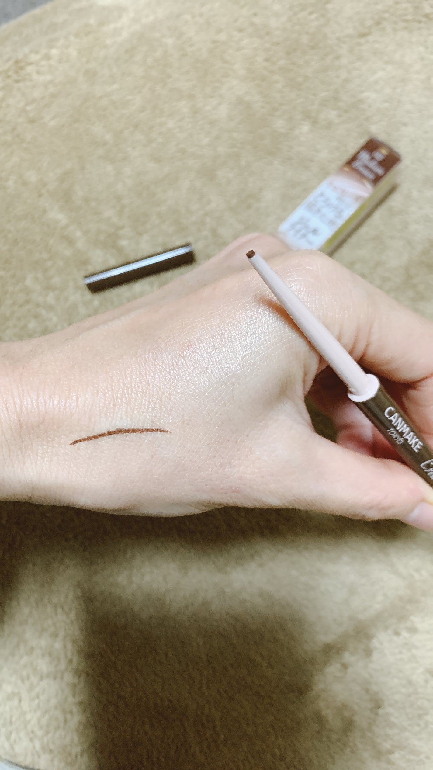 クリーミータッチライナー/キャンメイク/ジェルアイライナーを使ったクチコミ(3枚目)