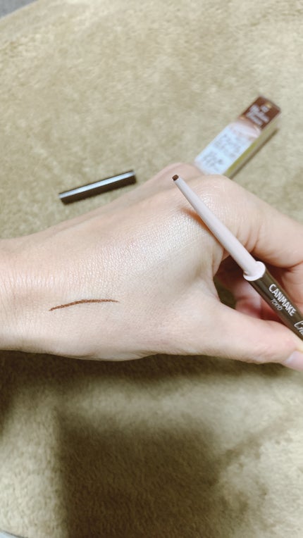 クリーミータッチライナー/キャンメイク/ジェルアイライナーを使ったクチコミ(3枚目)