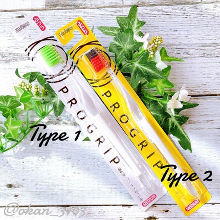 プログリップハブラシ typeⅠ/エビス/歯ブラシを使ったクチコミ(1枚目)