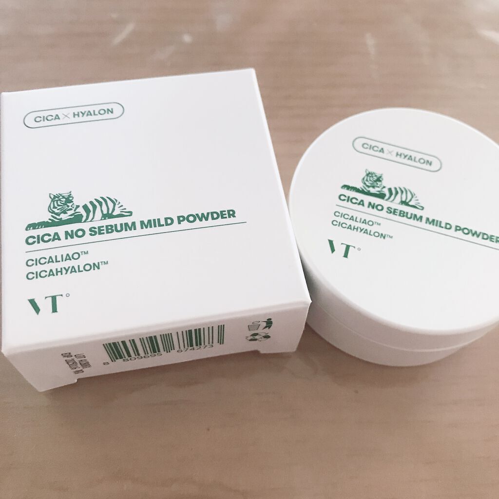 ノーセバム　ミネラルカラーパウダー　/innisfree/ルースパウダーを使ったクチコミ（2枚目）