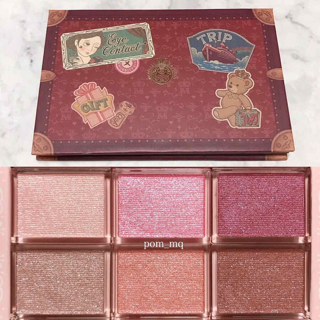 ナイストゥミーチュートランク/MAJOLICA MAJORCA/アイシャドウパレットを使ったクチコミ（2枚目）