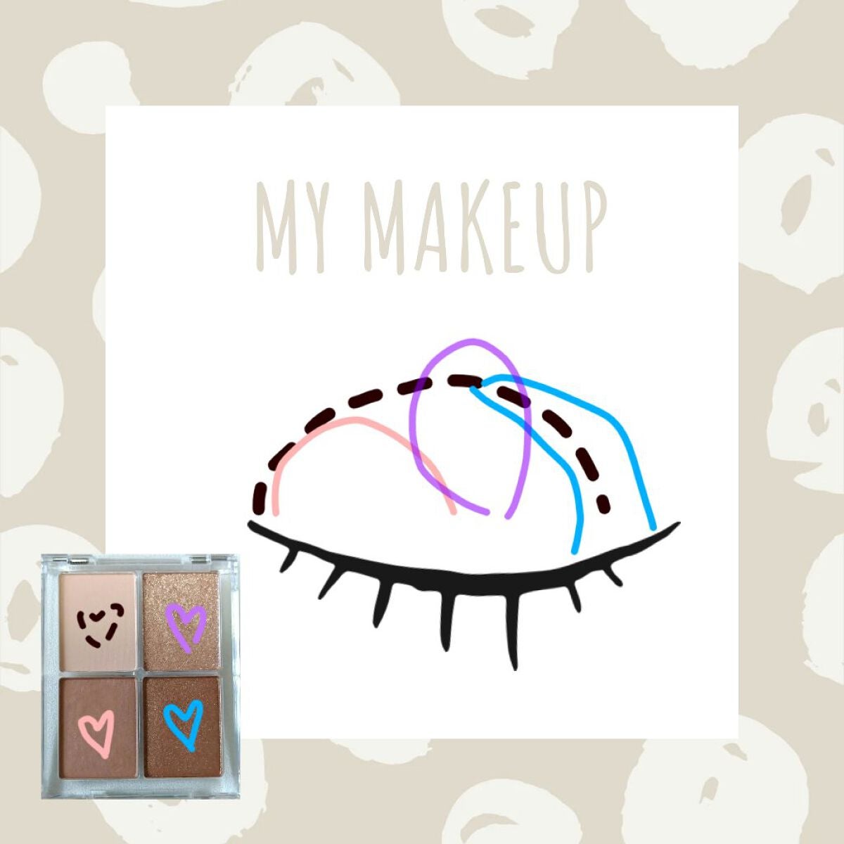 4色アイシャドウパレット/aZTK/アイシャドウパレットを使ったクチコミ(4枚目)