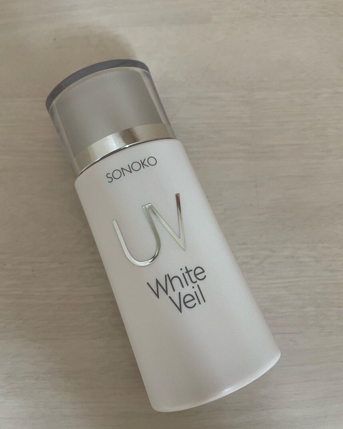 UVホワイトヴェール/SONOKO/化粧下地を使ったクチコミ（1枚目）