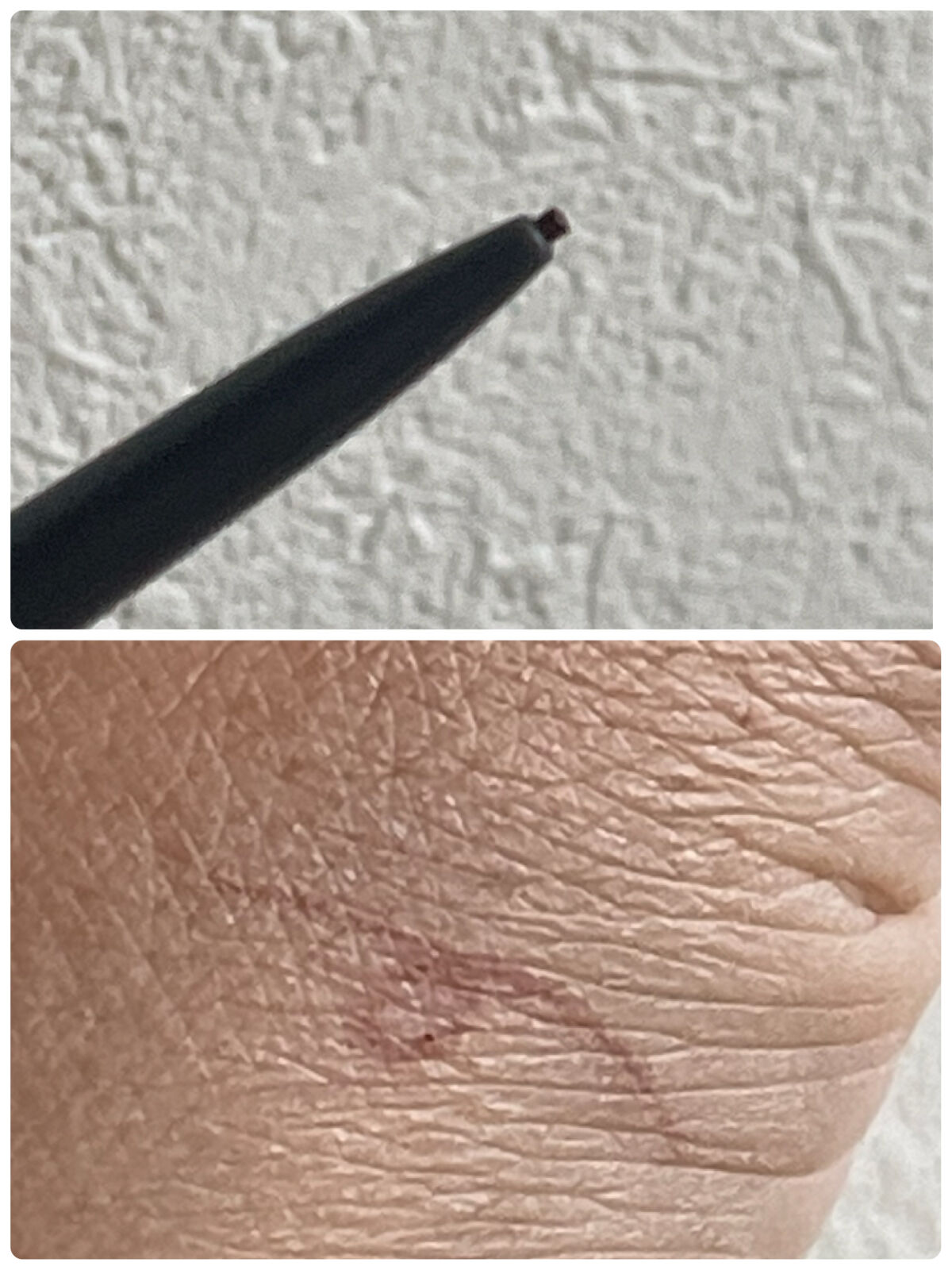 U R GLAM スキニーアイブロウペンシルのクチコミ「こんにちは😃
コロン💕です

DAISO 
UR GLAM   SKINNY EYEBROW .....」（2枚目）