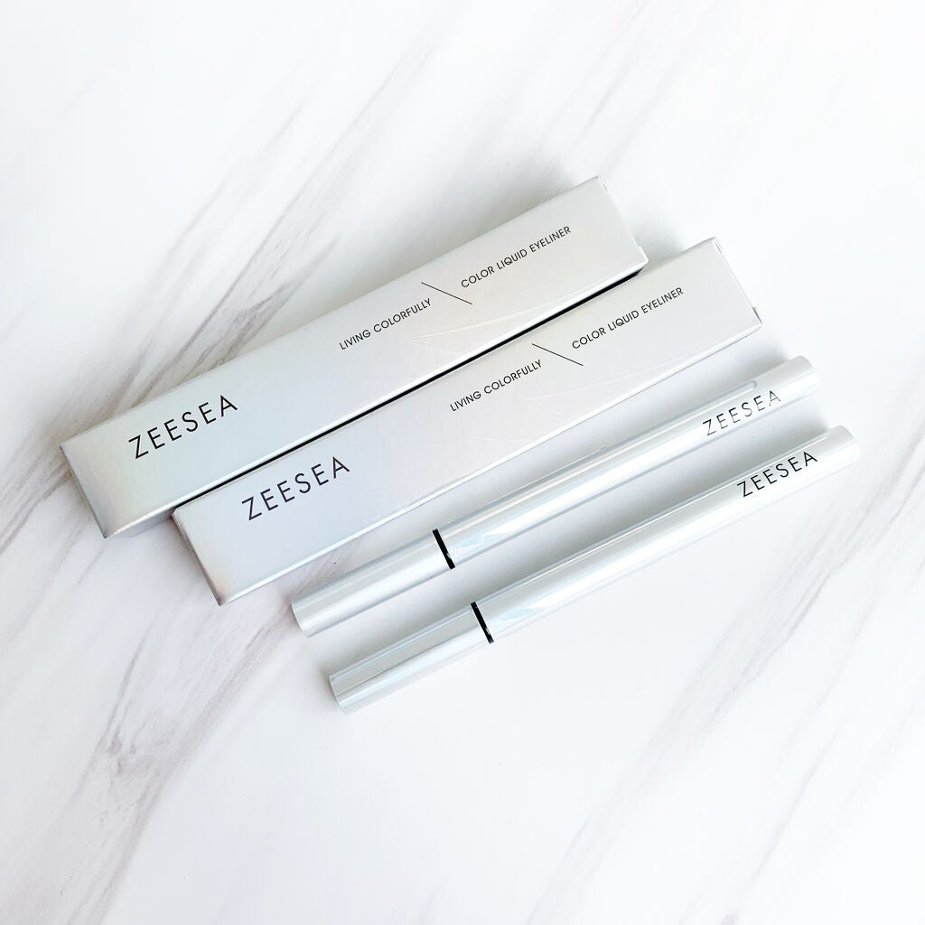 カラーリキッドアイライナー/ZEESEA/リキッドアイライナーを使ったクチコミ(1枚目)