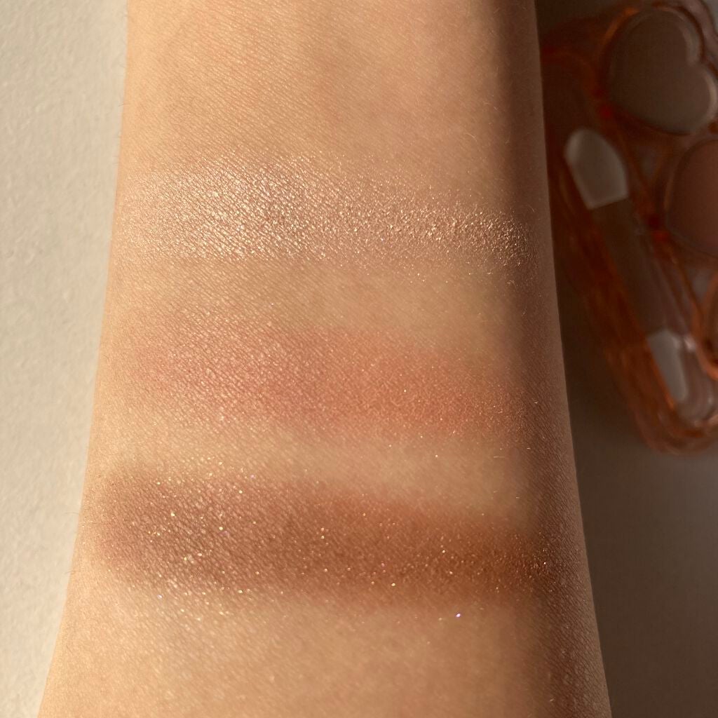 ドーリーフィール アイカラー/フォーチュン/アイシャドウパレットを使ったクチコミ(4枚目)