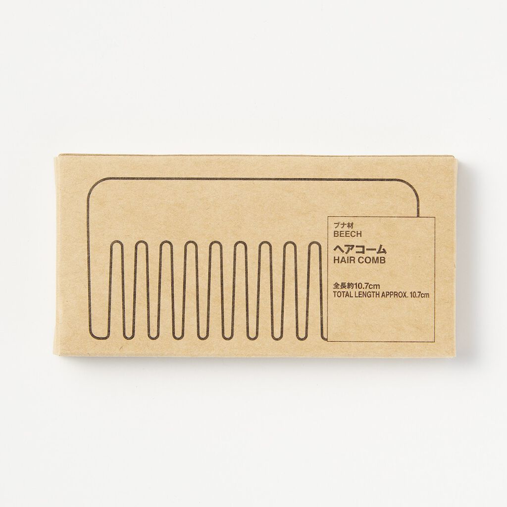 ブナ材ヘアコーム 無印良品