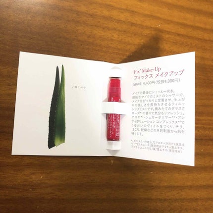 フィックス メイクアップ/CLARINS/ミスト状化粧水を使ったクチコミ(2枚目)