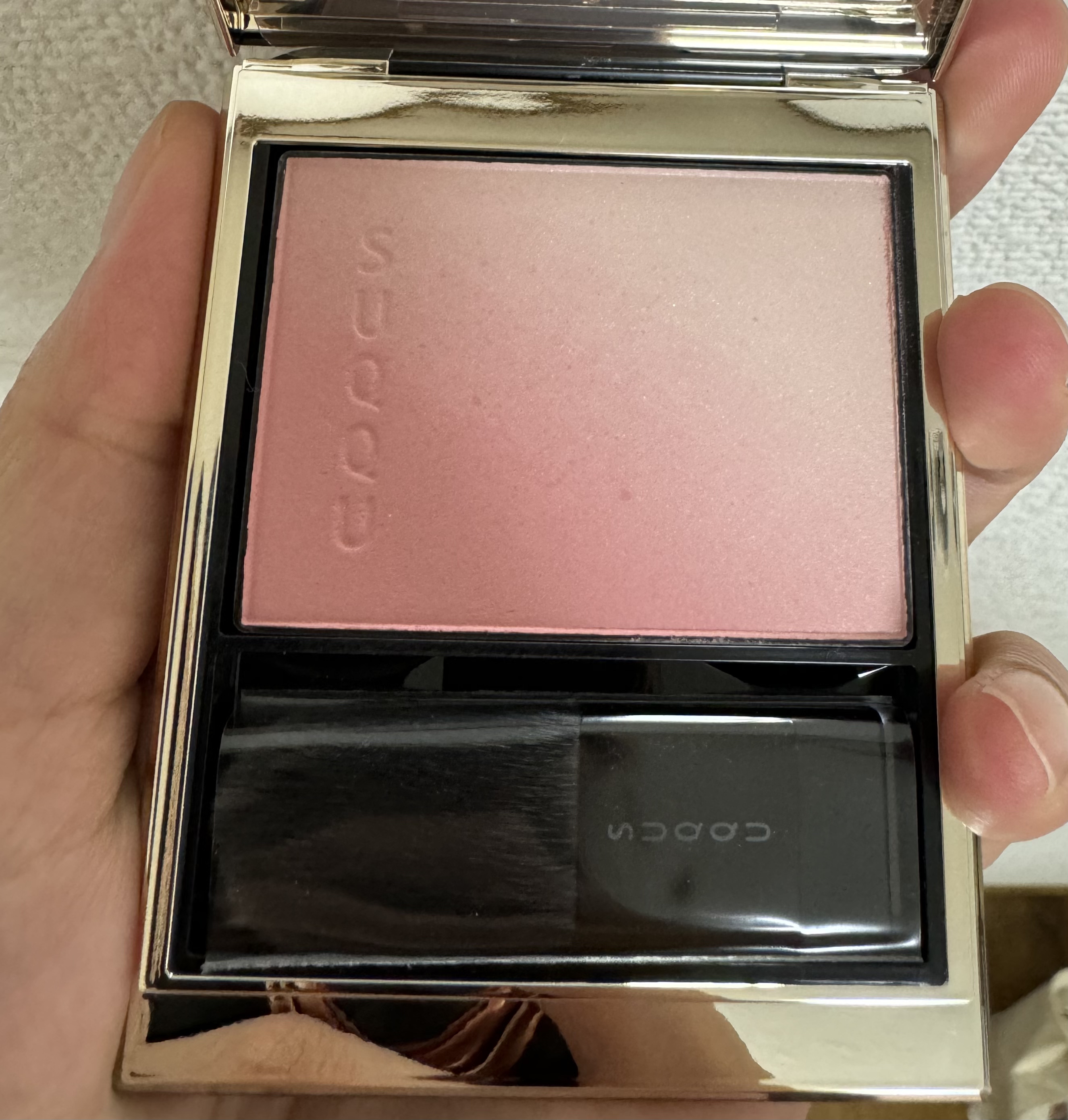 ブラーリング カラー ブラッシュ/SUQQU/パウダーチークを使ったクチコミ（1枚目）