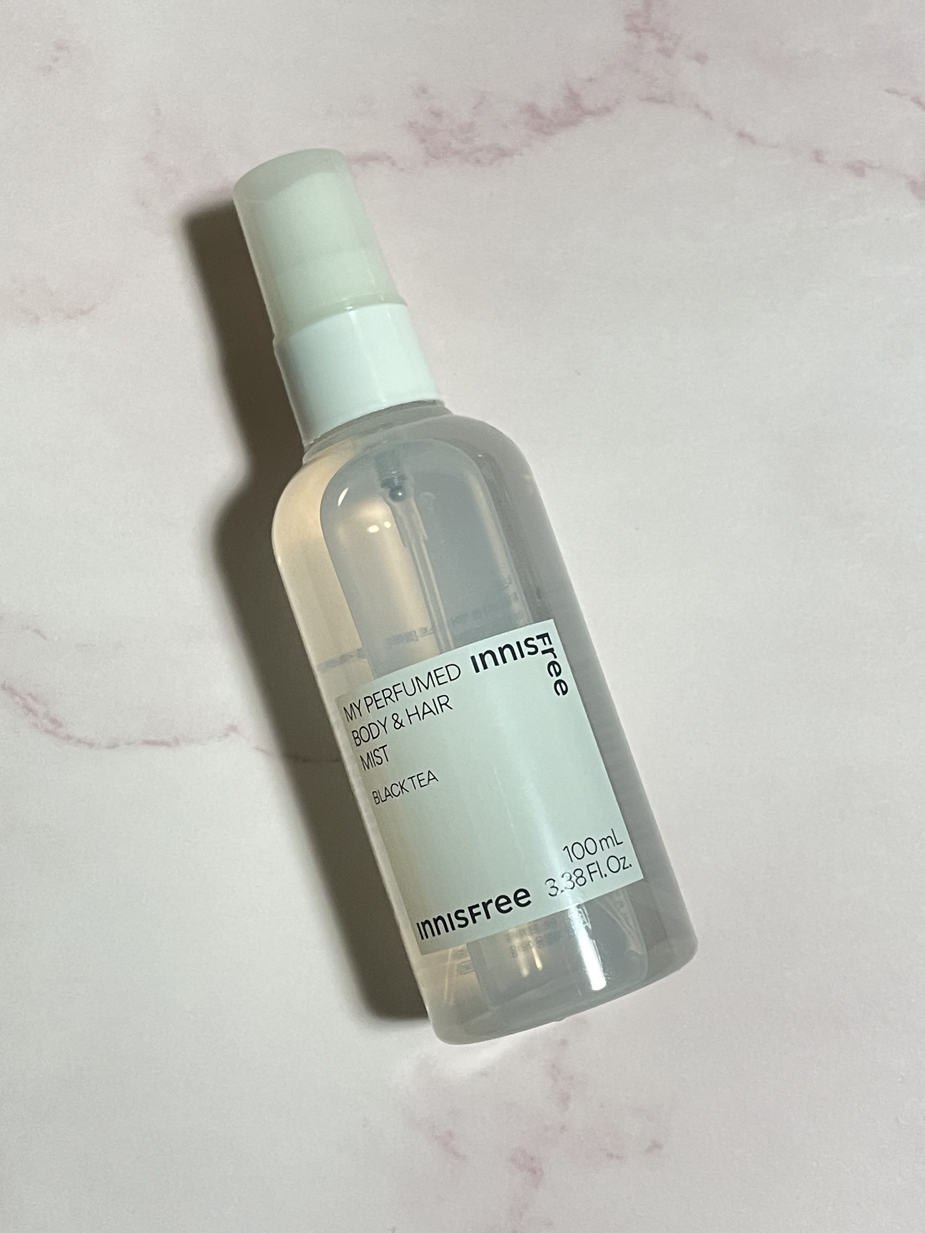 パフュームド ボディ＆ヘアミスト ブラックティー/innisfree/香水(その他)を使ったクチコミ（1枚目）