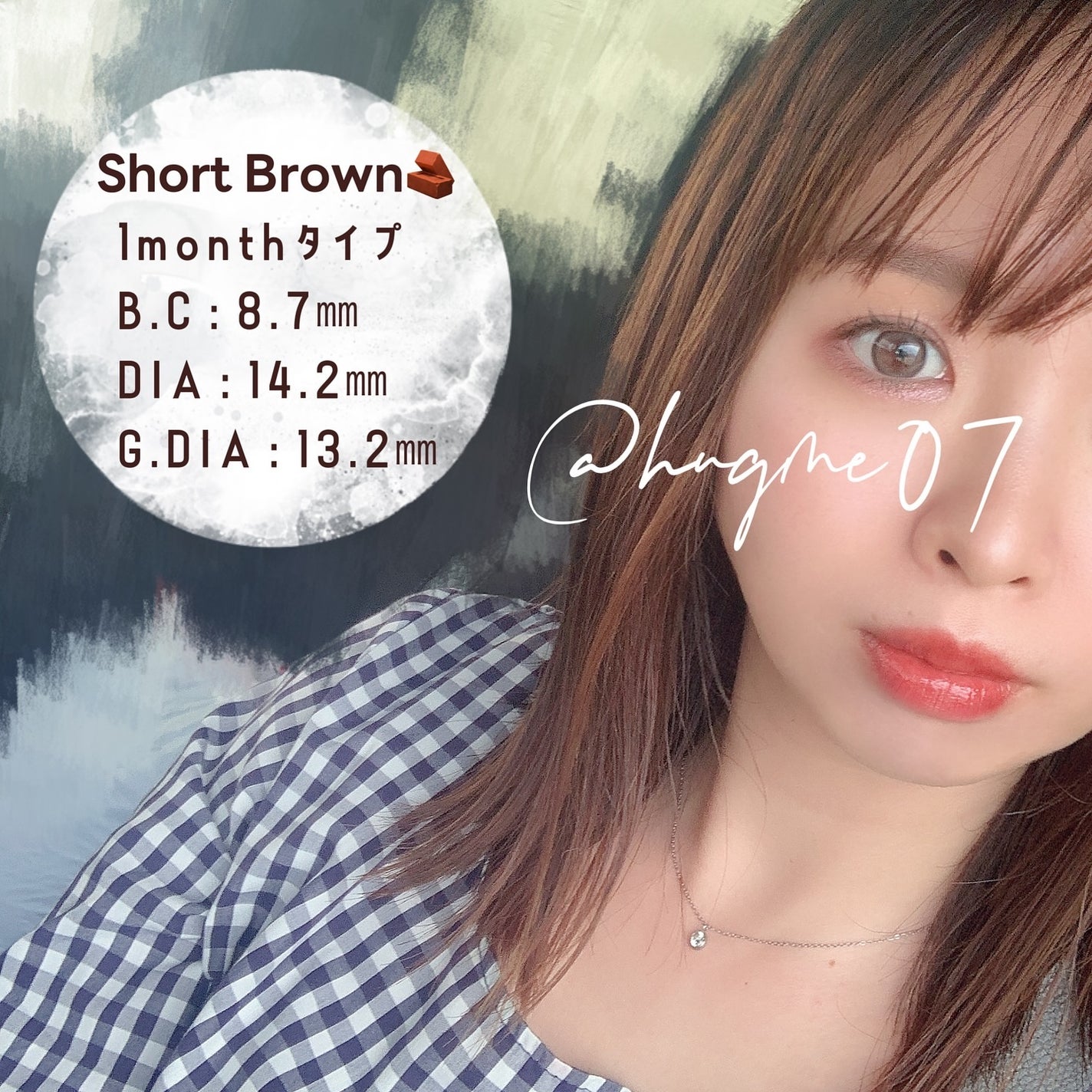 Bean Kristin 1month/Hapa kristin/1ヶ月(1MONTH)カラコンを使ったクチコミ(4枚目)