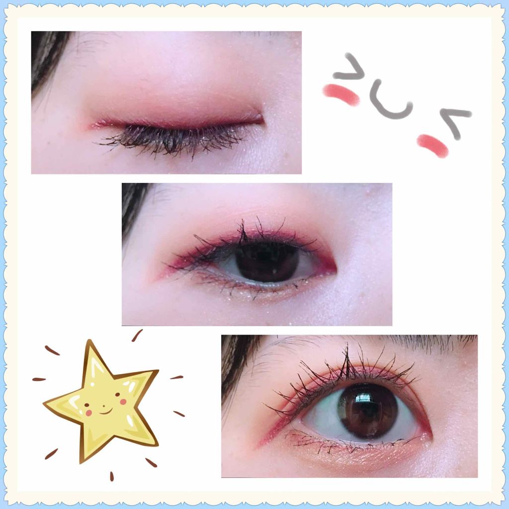 ジェルアイライナー/CEZANNE/ジェルアイライナーを使ったクチコミ(3枚目)