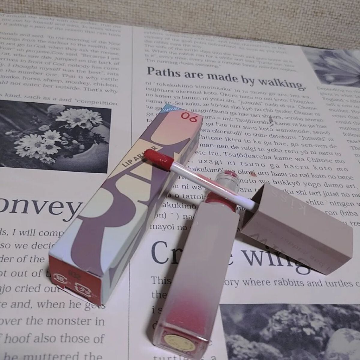 リップアーマーⅩ/KiSS/口紅を使ったクチコミ(1枚目)