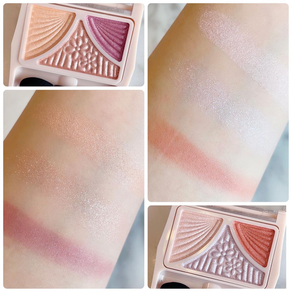 ジューシーピュアアイズ/キャンメイク/アイシャドウパレットを使ったクチコミ(3枚目)