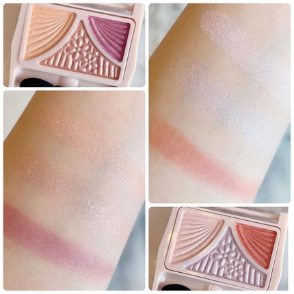 ジューシーピュアアイズ/キャンメイク/アイシャドウパレットを使ったクチコミ(3枚目)